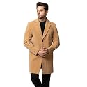 YHA Winter Wear Solid Full Sleeves Long Coats for Men