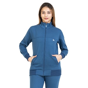 yha women39s regular fit zipper jacket