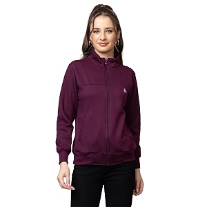 yha women39s regular fit zipper jacket