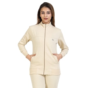 yha women39s regular fit zipper jacket