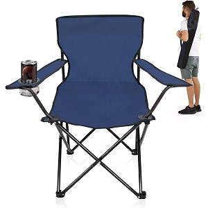 yhk camping chairs outdoor chairs foldable portable lawn chair ultra-light easy to carry fishing chairs with beverage holder heavy duty yh-05