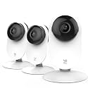 YI PRO 2K Home Security Camera 3pcs, 2.4GHz WiFi with Smart Detection