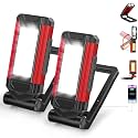 YiaMia Rechargeable Magnetic Work Light 2-Pack LED Flashlight
