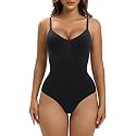 YIANNA Women's Shapewear Tummy Control Seamless Bodysuit Brief Body Shaper
