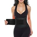 YIANNA Women Waist Trainer Belt - Slimming Sauna Waist Trimmer Belly Band Sweat Sports Girdle Belt Weight loss