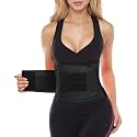 YIANNA Women Waist Trainer Belt - Slimming Sauna Waist Trimmer Belly Band Sweat Sports Girdle Belt Weight loss