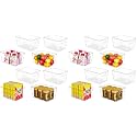 YIHONG 16 Pack Clear Pantry Organizer Bins,Plastic Storage Containers with Handle for Kitchen,Freezer,Cabinet,Closet,Bathroom Under Sink Organization