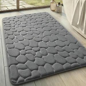 YIHOUSE Memory Foam Cobblestone Rugs Super Water