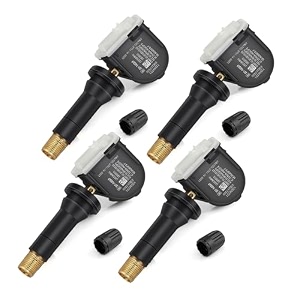yikesai yikesai 4 pack 13598771 tire pressure sensor rubber 315mhz tpms tire pressure monitoring system for gm chevy