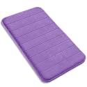 Yimobra Bathroom Runner Rugs 72"x24" Non Slip Washable Memory Foam Bath Mat, Super Soft Water Absorbent Hallway Carpet for Vanity Tub Shower, Lavender