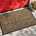 Yimobra Welcome Door Mat, 29.5 x 17 in, Coffee