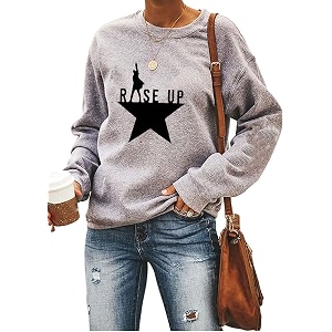 Yimoya Womens Hamilton Lyrics Sweatshirts Long Sleeve
