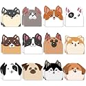 Yinder 24 Pads Cute Dog Sticky Note Animal Note Pad Vet Tech Week Gift