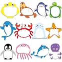 Yinder 24 Pads Kids Sticky Notes, Ocean Animal Cartoon Memo Pads