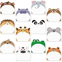 Yinder 24 Pads Safari Animal Sticky Notes Fun Kawaii Memo Self Stick