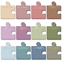 Yinder 24 Pads Team Appreciation Morandi Sticky Notes Puzzle Memo Gifts