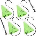 Yinder 8 Clarinet Swab Cloth Clarinet Cleaner Cleaning,Green