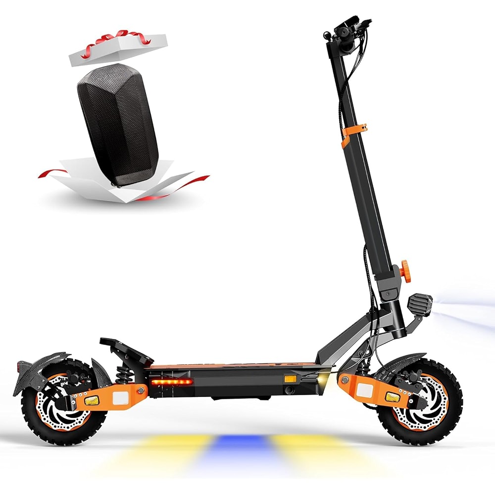 YING LU T2 Master 2400W Dual Drive Adult Commuter Scooter, 52V 20.8AH ...