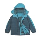 YINGJIELIDE Boy's Waterproof Ski Jacket,Kids Outdoor Snowboarding windproof Jacket,Fleece Lined Hooded,Warm Winter Snow Coat