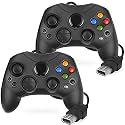 Yioone Controller Replacement for Original Xbox Console - S-Type Compatible Classic Controller (Black)