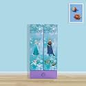 YiPi Engineered Wood Frozen Storage Kids Wardrobe with Drawer, 48.5 x 24 x 18.5 inches (YP420FZW1D)