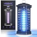 YISSVIC Bug Zapper Outdoor Indoor Waterproof Electric Mosquito Lamp Fly Zapper Killer Effective 4200V Plug in for Home Patio Office Courtyard (One-Light Control Bug Zapper)