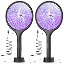 YISSVIC Electric Fly Swatter 4000V Bug Zapper Racket Dual Mode