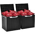 YITAHOME 31 Gallon Deck Boxes Set of 2