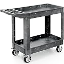 YITAHOME Grey Utility Cart on Wheels, 550 lbs Capacity, 40 x 17 Inch