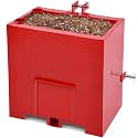YITAMOTOR 3 Point Hitch Ballast Box, 800 lbs Tractor Ballast Box with 2'' Quick Hitch Receiver for 3 Point Category 1 Tractors, Loaders and Skid Steers, Red