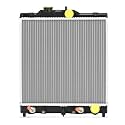 YITAMOTOR CU1920 Radiator Compatible with 92-00 Honda Civic 1.5L 1.6L