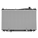 YITAMOTOR CU2354 Radiator Compatible with 2001-2005 Honda Civic 1.7L L4