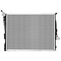 YITAMOTOR Replace Radiator Compatible with 06-13 BMW E82 E89 E90 E91 CU2882