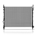 YITAMOTOR Replace Radiator Compatible with 15-24 Ford Mustang
