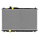 YITAMOTOR Replace Radiator Compatible with 2012-2015 Civic, CU13221