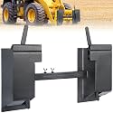 YITAMOTOR Universal Weld-On Skid Steer Quick Tach Conversion Adapter