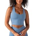 YITTY Active Sports Bra Tank, Tank Top for Women with Built-in Bra, Racerback, Removable Cups, Low-Impact Yoga and Gym