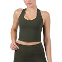 YITTY Active Sports Bra Tank, Tank Top for Women with Built-in Bra, Racerback, Removable Cups, Low-Impact Yoga and Gym