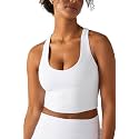 YITTY Active Sports Bra Tank, Tank Top for Women with Built-in Bra, Racerback, Removable Cups, Low-Impact Yoga and Gym