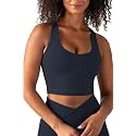 YITTY Active Sports Bra Tank, Tank Top for Women with Built-in Bra, Racerback, Removable Cups, Low-Impact Yoga and Gym
