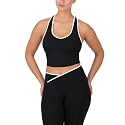 YITTY Active Sports Bra Tank, Tank Top for Women with Built-in Bra, Racerback, Removable Cups, Low-Impact Yoga and Gym