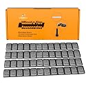 YIZBAP Wheel Weights Black 1/4oz, 72 oz/Box, 288pcs, with Strong Black Adhesive. 0.25 Ounce Stick on Wheel Weights for Cars, Trucks, SUVs, Motorcycle and Others