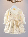 Yk Girls MidiKnee Length Casual Dress