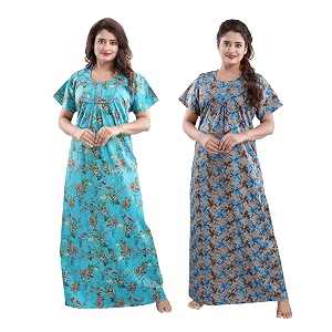 YKI Womens Girls Cotton Fabric Beautiful Print