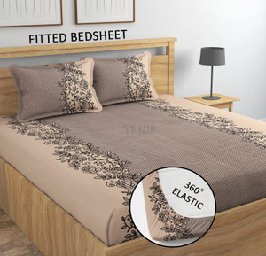 YKNIP Cotton Double King Fitted Elastic 260