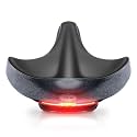 YLG Oversized Comfort Bike Seat Comfortable Replacement Bike Saddle Memory Foam Soft Bike Saddle Waterproof Universal Fit Bicycle Seat for Women Men