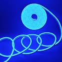 YM E-Bright LED Neon Strip Lights, 16.4ft 600SMD Blue Waterproof 12V