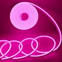 YM E-Bright LED Neon Strip Lights, 16.4ft 600SMD Pink Waterproof 12V
