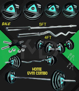 YMD 65 kg Metal Integrated Rubber Plates