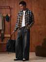 YMT Straight Fit Men Black Jeans